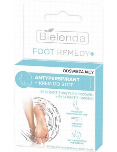 FOOT REMEDY Antiperspirant fodcreme,...