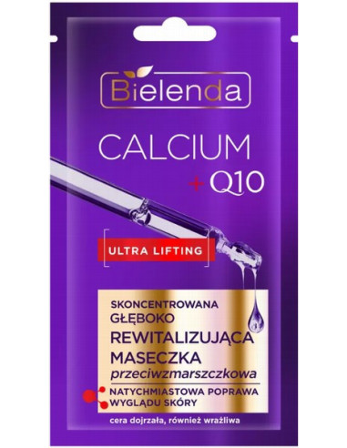 CALCIUM + Q10 Maske - koncentrat dybt...