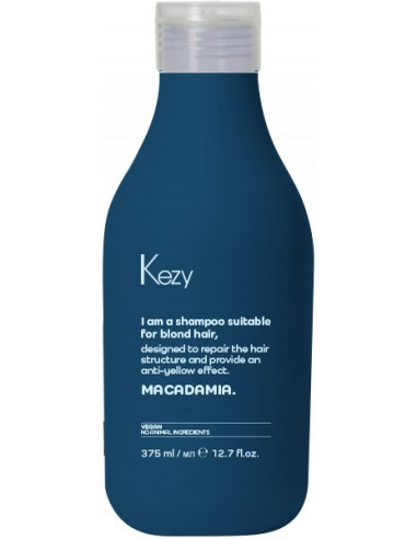 Shampoo til blond hår, MACADAMIA 375 ml