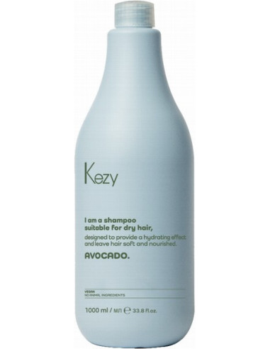 Shampoo til tørt hår, AVOCADO 1000ml