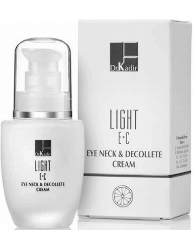 LIGHT E+C Let creme til øjne, hals og...