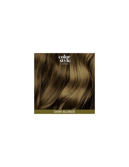 INDOLA COLOR STYLE MOUSSE Mørkeblond hårfarvningsmousse 200ml
