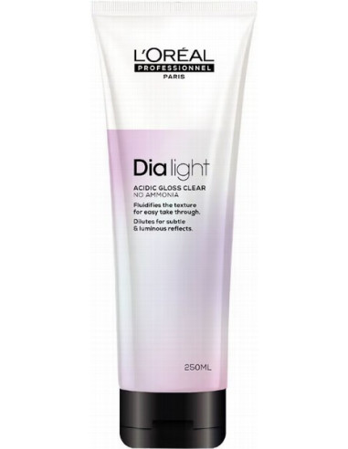 DIA LIGHT CLEAR Syreagtig glans 250ml