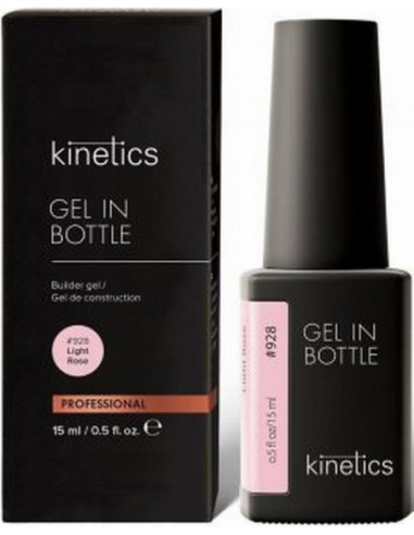 Gel i flaske 928 lys rosa 15ml