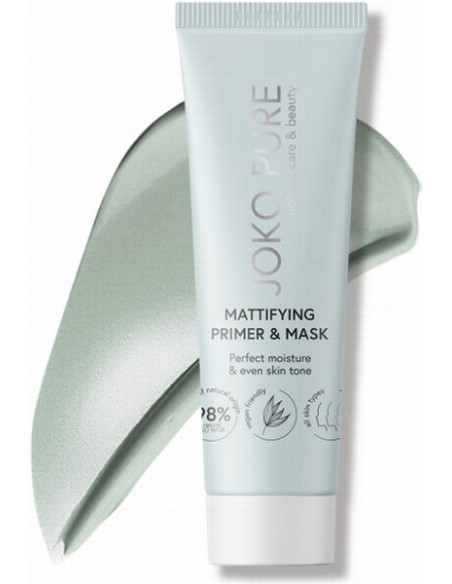 JOKO PURE Maske-primer matterende, aloe vera-ekstrakt/tea tree-olie