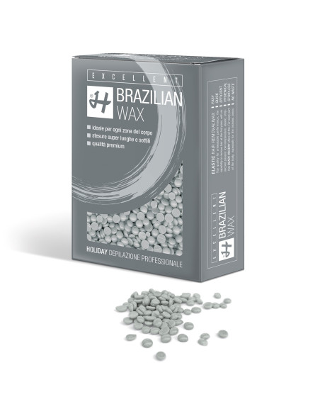 HOLIDAY EXCELLENT Brasiliansk voks, fleksibel, sølvperler 500g
