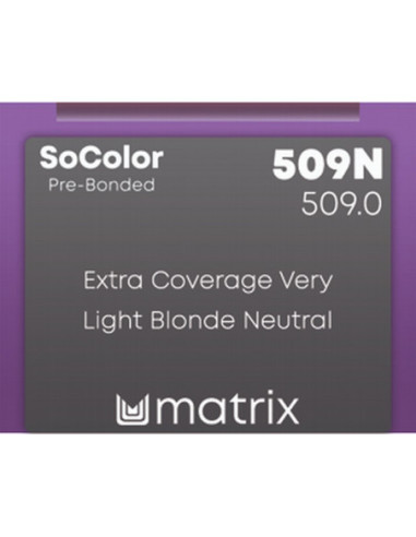 SOCOLOR Pre-Bonded 509N Ļoti Gaiši Blonda Neitrāla 90ml