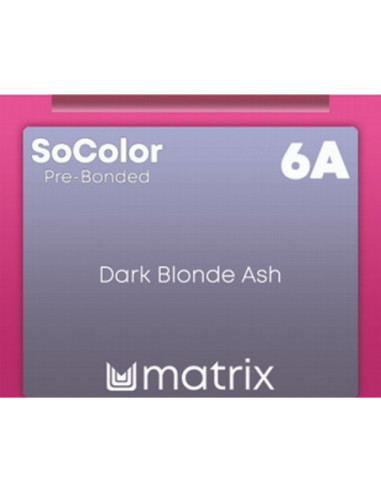 SOCOLOR Pre-Bonded Permanent Matu krāsa 6A 90ml