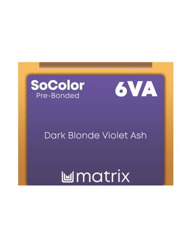 SOCOLOR Pre-Bonded Permanent Matu krāsa 6VA 90ml