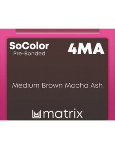 SOCOLOR Pre-Bonded Permanenta Matu krāsa 4MA 90ml