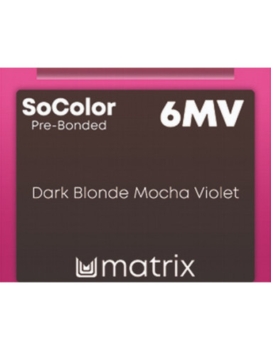 SOCOLOR Pre-Bonded Permanenta Matu krāsa 6MV 90ml