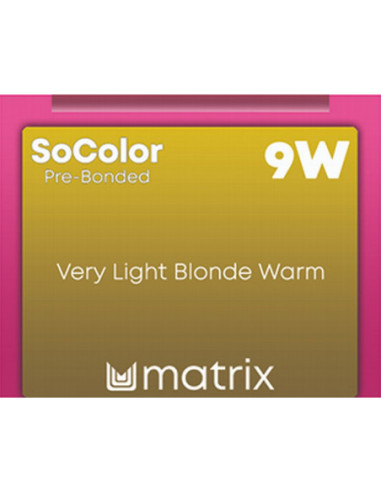 SOCOLOR Pre-Bonded Permanenta Matu krāsa 9W 90ml