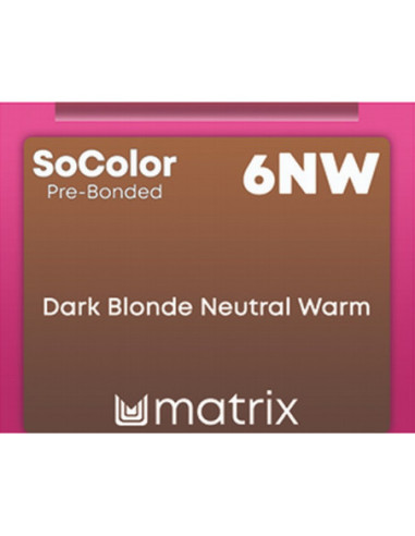 SOCOLOR Pre-Bonded Permanentā matu krāsa 6NW 90ml