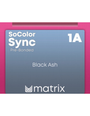 SOCOLOR SYNC Pre-Bonded Tonejoša Matu krāsa 1A 90ml