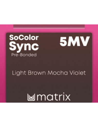 SOCOLOR SYNC Pre-Bonded Tonejoša Matu krāsa 5MV 90ml