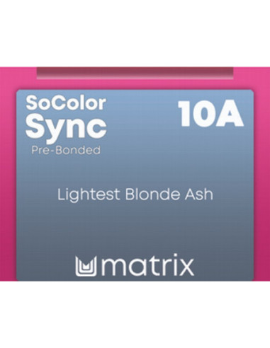 SOCOLOR SYNC Pre-Bonded Tonejoša Matu krāsa 10A 90ml