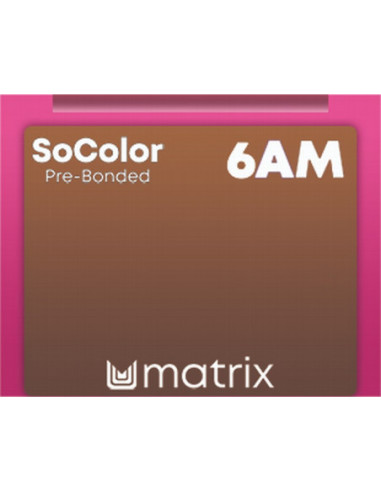 SOCOLOR Pre-Bonded Permanenta Matu krāsa 6AM 90ml