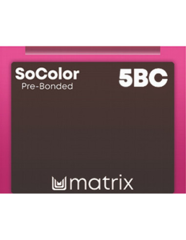 SOCOLOR Pre-Bonded Permanenta matu krasa 5BC 90ml