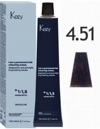 INVOLVE Hårfarve 4.51, 100ml