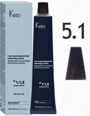 INVOLVE Hårfarve 5.1, 100ml