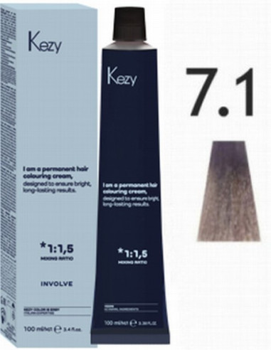 INVOLVE Hårfarve 7.1, 100ml