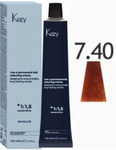 INVOLVE Hårfarve 7.40, 100ml