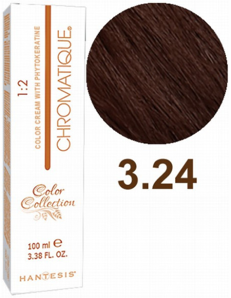 HANTESIS hårfarve CHROMATIQUE 3.24 Beaver 100ml