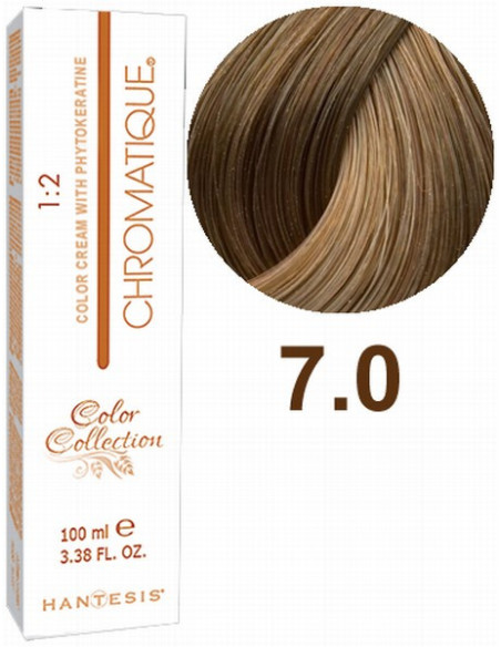 HANTESIS hårfarve CHROMATIQUE 7.0 Blond 100ml