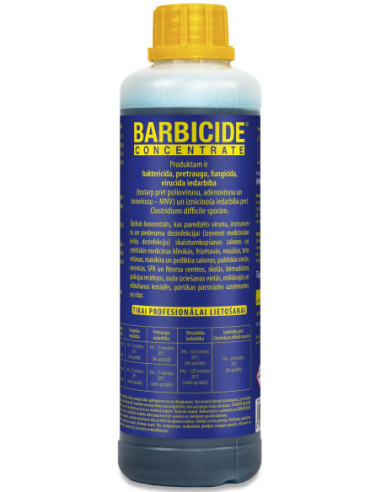 BARBICIDE Koncentrat til desinfektion...