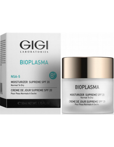 BIOPLASMA Dagcreme med SPF 20 til...
