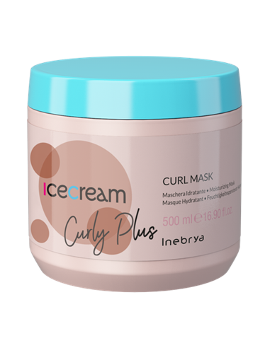 Ice Cream Curly Plus Curl Mask Maska sprogainiem, viļņainiem matiem 500ml