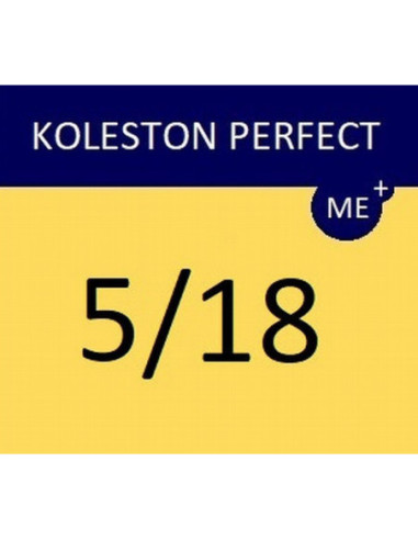 Koleston Perfect ME+ krēmveida ķīmiskā matu krāsa 5/18 KP ME+ RICH NATURALS 60ml