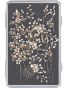 BRUDE Hårspænder, guld