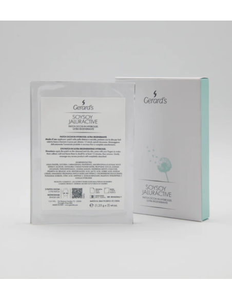 SOYSOY Ultra-regenererende øjenplaster, hydrogel-hyaluronsyre 1*2 stk.
