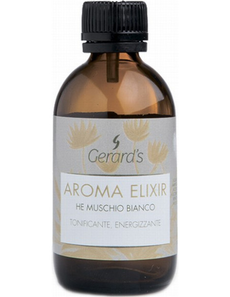 ELIXIR AROMA - HE MUSCHIO BIANCO Æterisk olie, tonende-stimulerende, 50 ml