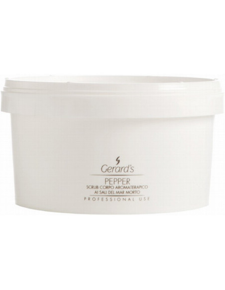PEPPER Scrub med Dødehavssalte - aromaterapi til kroppen 500g