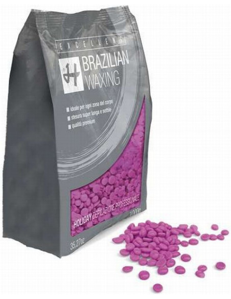 HOLIDAY EXCELLENT brasiliansk voks, fleksibel, perler Divine Dust 1kg