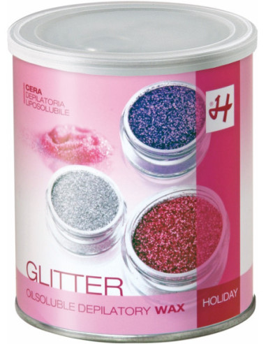 HOLIDAY GEL Depilatory wax (with glitter) 800ml