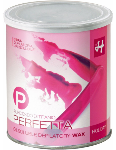 HOLIDAY PERFETTA Epileringsvoks (titandioxid-pink) 800 ml