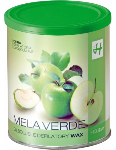 HOLIDAY PERFETTA Depilatory wax (green apple) 800ml