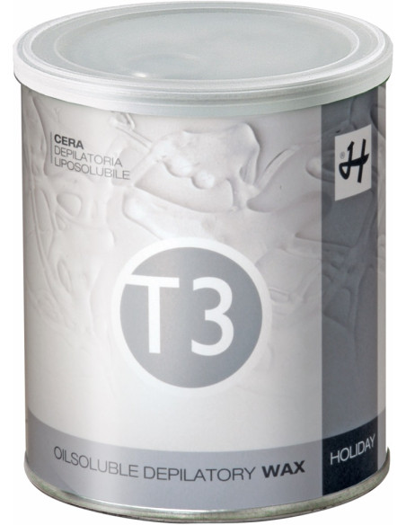 HOLIDAY T3 hårfjerningsvoks (naturlig) 800ml