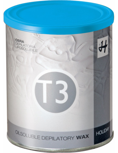 HOLIDAY T3 hårfjerningsvoks (blå) 800ml