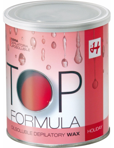 HOLIDAY TOP Hårfjerningsvoks, rød 800ml