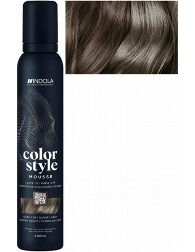 INDOLA COLOR STYLE MOUSSE Mørk...