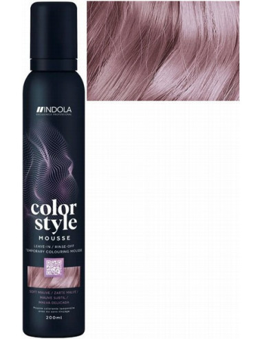 INDOLA COLOR STYLE MOUSSE Soft Mauve...