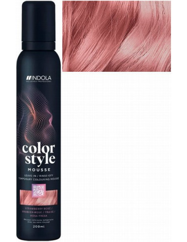 INDOLA COLOR STYLE MOUSSE Jordbær...
