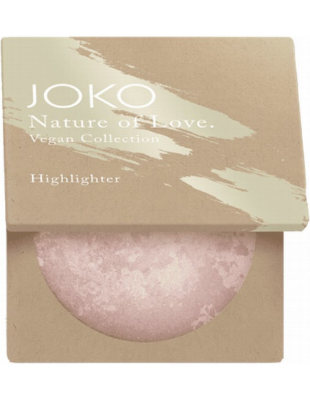 JOKO Nature of Love. Vegansk kollektion ansigts highlighter nr. 01