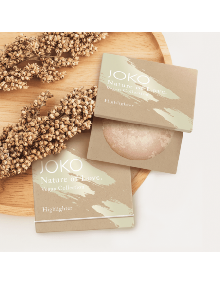 JOKO Nature of Love. Vegansk kollektion ansigts highlighter nr. 01