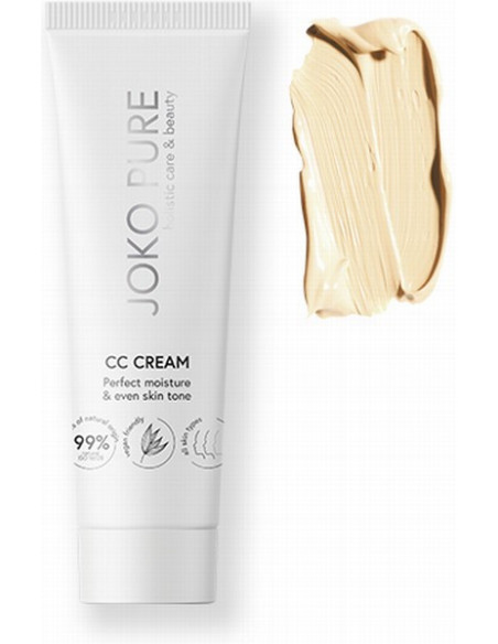 JOKO PURE CC Cream med naturlige planteingredienser, udglattende nr. 01