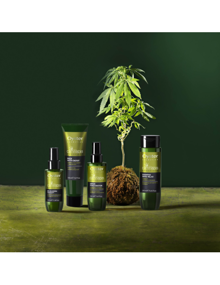 CANNABIS Fugtgivende-udglattende væske til termisk beskyttelse, leave-in 150 ml